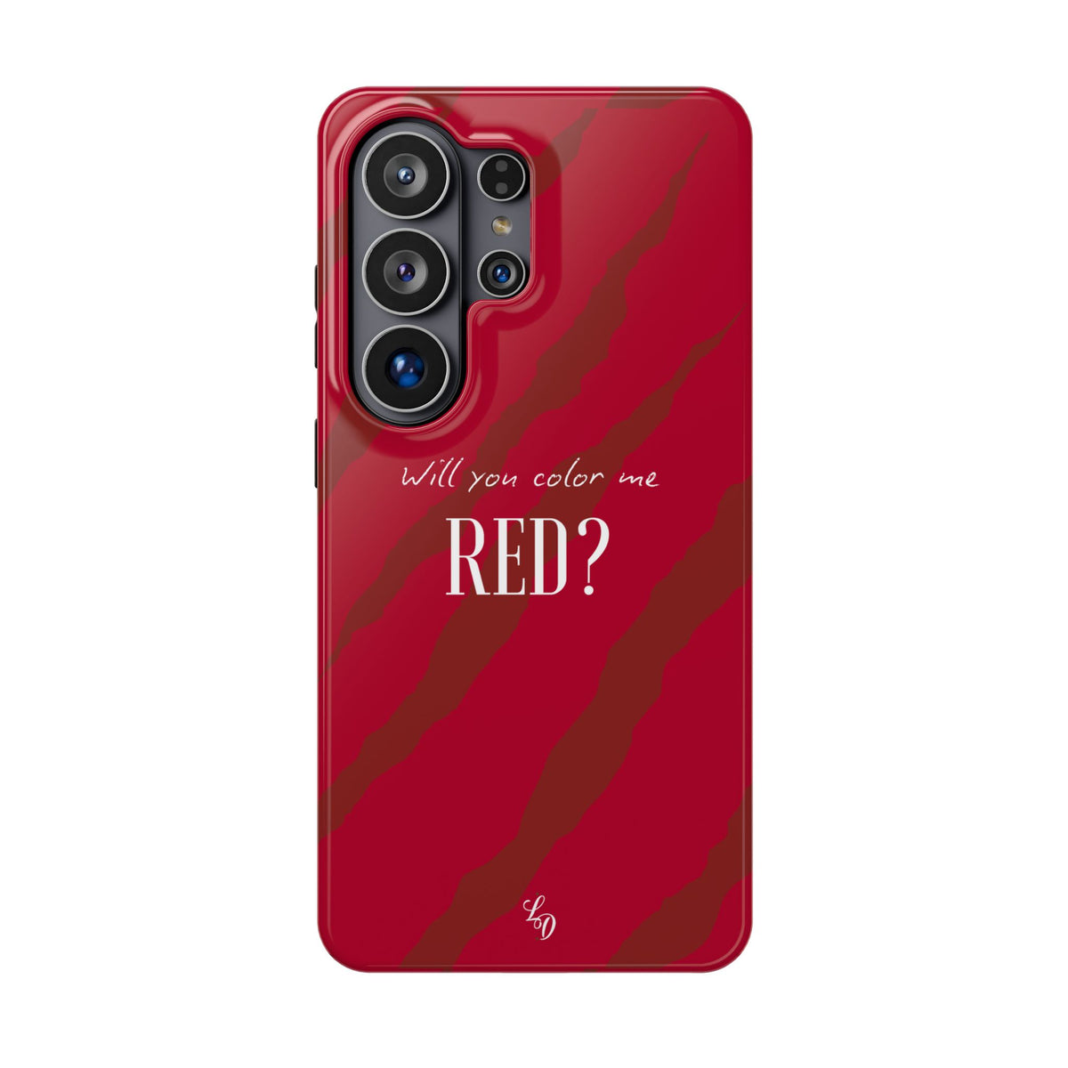 (red) Magnetic Impact-Resistant Phone Case