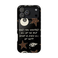 (black)What is even??  Magnetic Impact-Resistant Phone Case