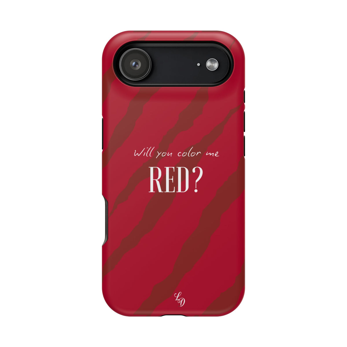 (red) Magnetic Impact-Resistant Phone Case