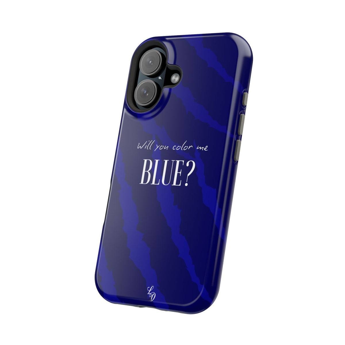 (blue)  Magnetic Impact-Resistant Phone Case