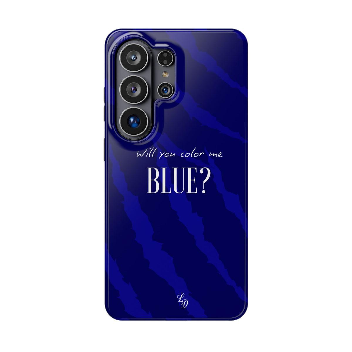 (blue)  Magnetic Impact-Resistant Phone Case
