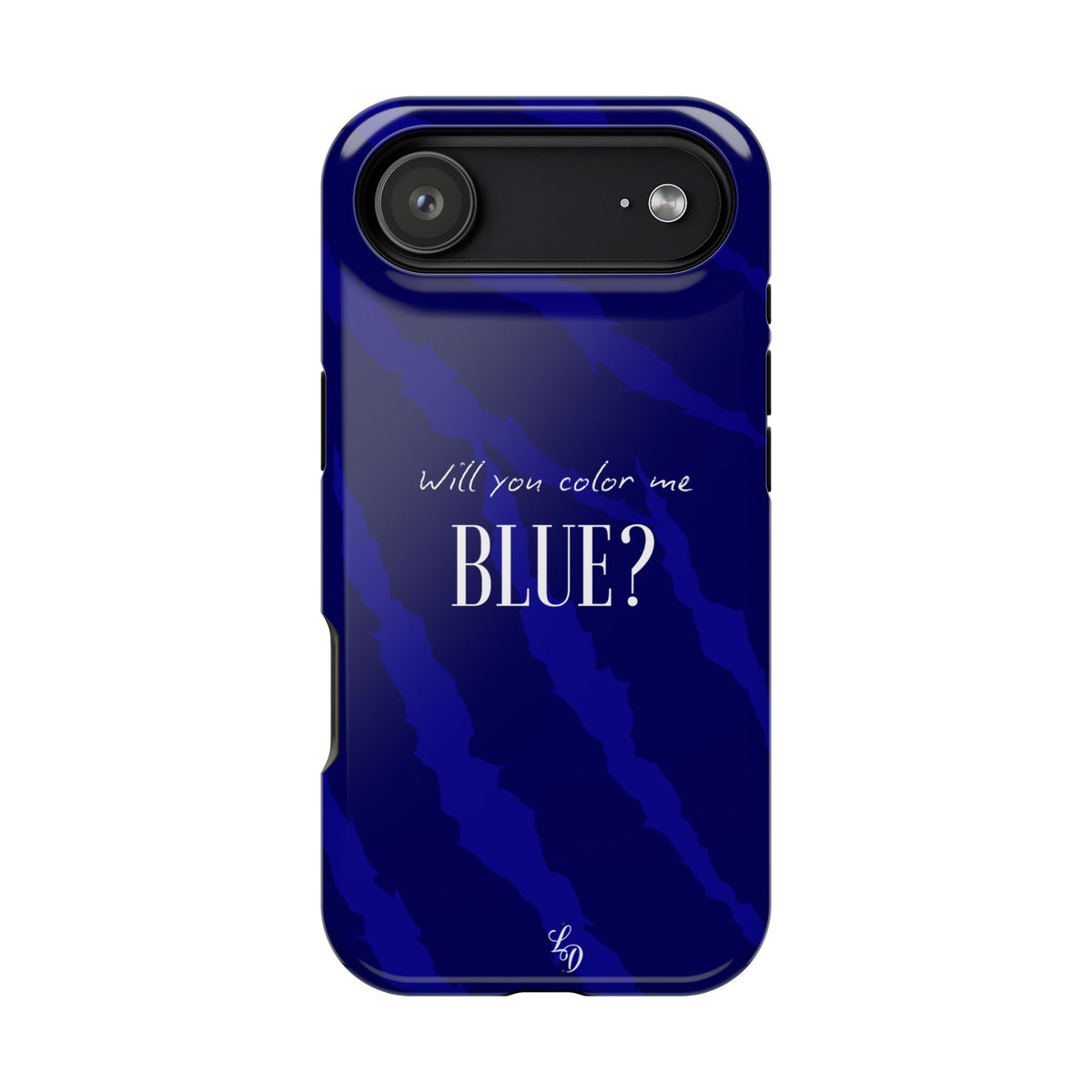 (blue)  Magnetic Impact-Resistant Phone Case
