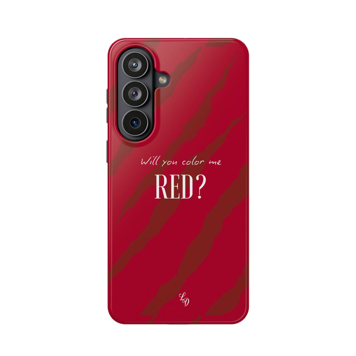 (red) Magnetic Impact-Resistant Phone Case
