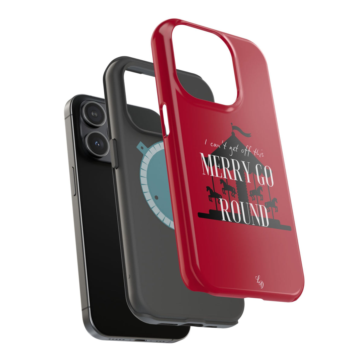 merry go round Magnetic Impact-Resistant Phone Case