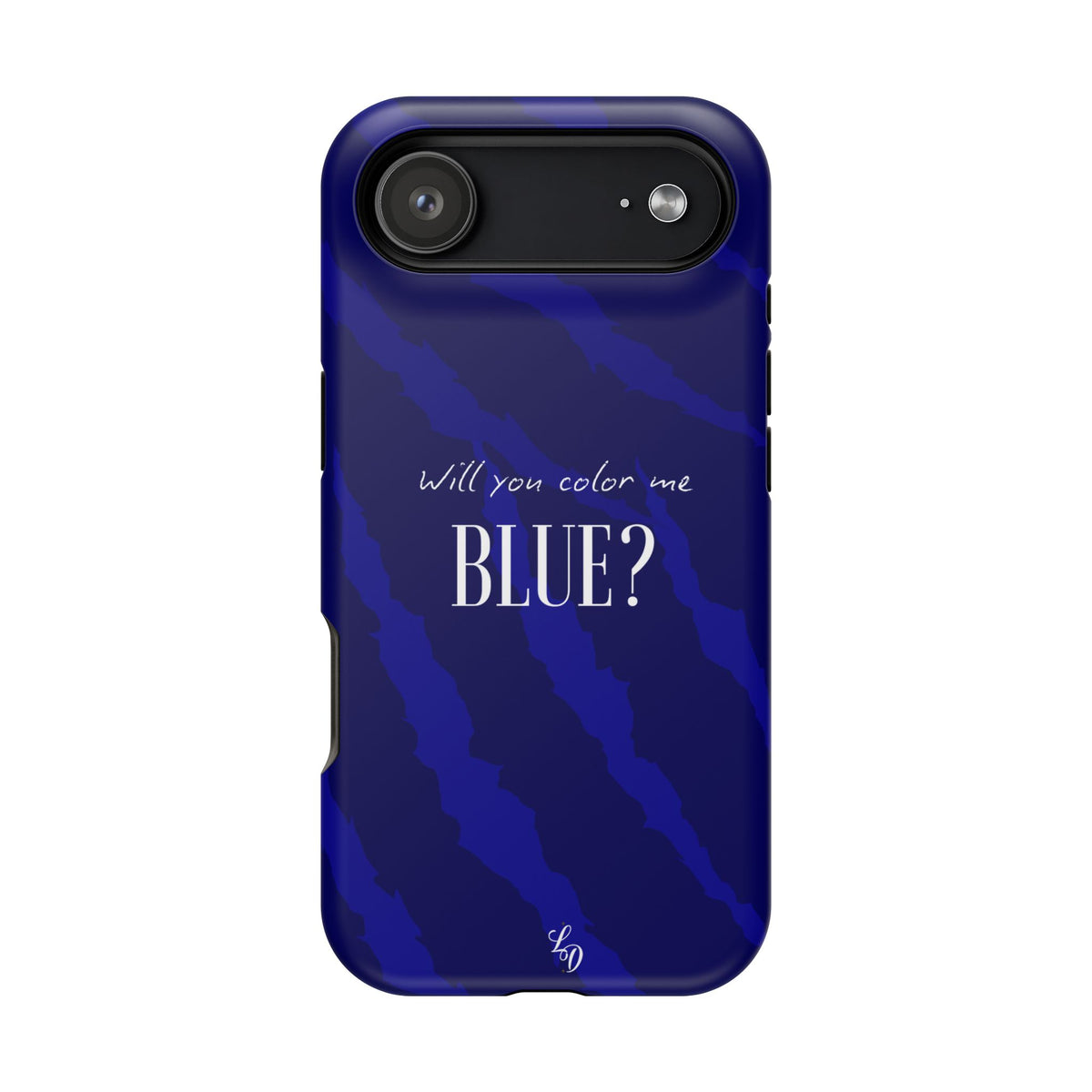 (blue)  Magnetic Impact-Resistant Phone Case