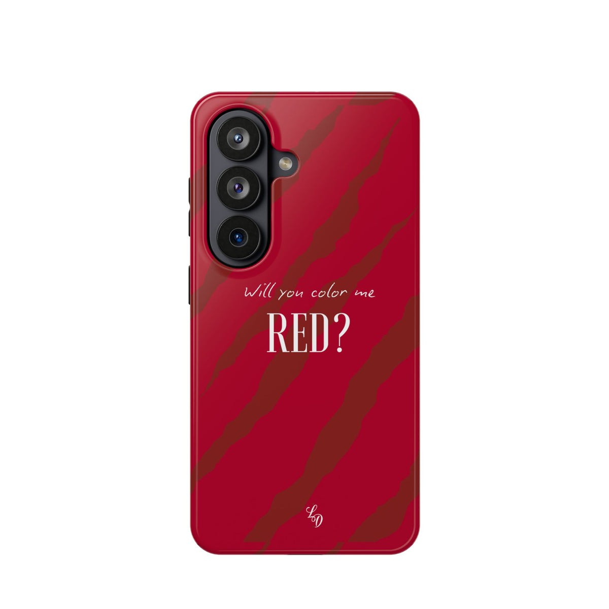 (red) Magnetic Impact-Resistant Phone Case