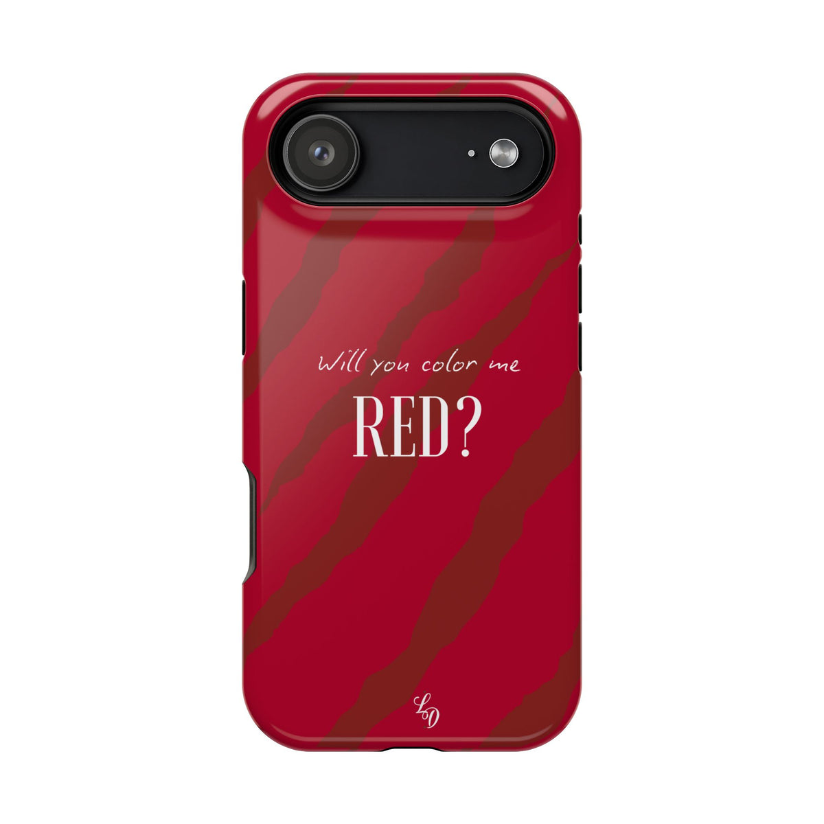 (red) Magnetic Impact-Resistant Phone Case