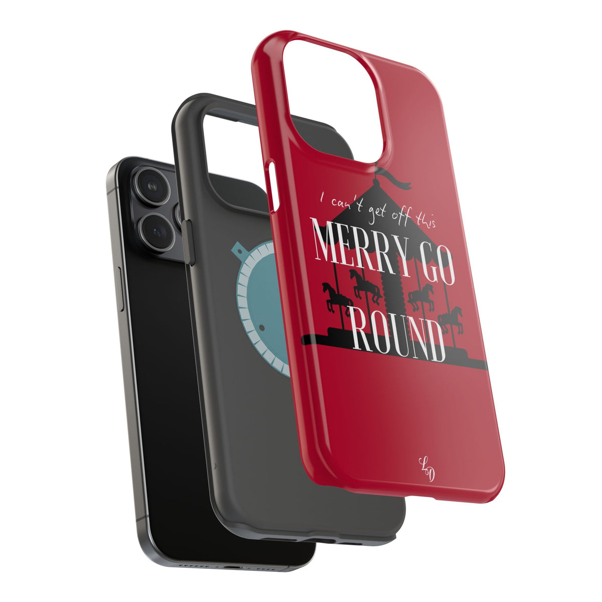 merry go round Magnetic Impact-Resistant Phone Case